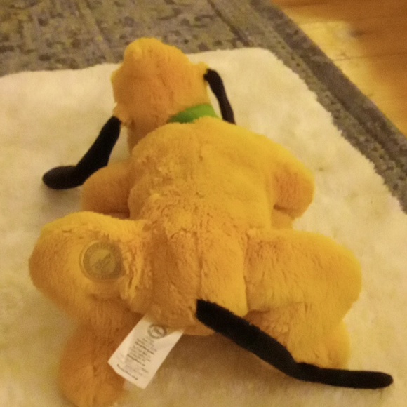 Disney Store Authentic Pluto Stuffed Animal - Picture 2 of 3